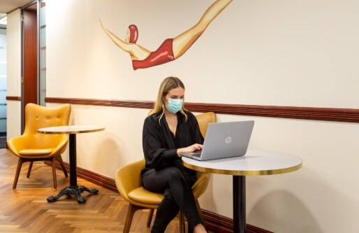 People meeting in a Serviced Office